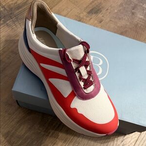 Bzees Impulse Women's Red and Purple Athletic Sneakers